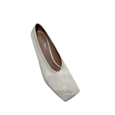 Square Toe High Heel Pumps